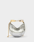 MINI EVE METALIZADA PRATA COM METAL OURO