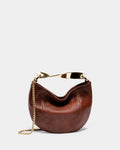 MINI EVE CARAMELO COM METAL OURO